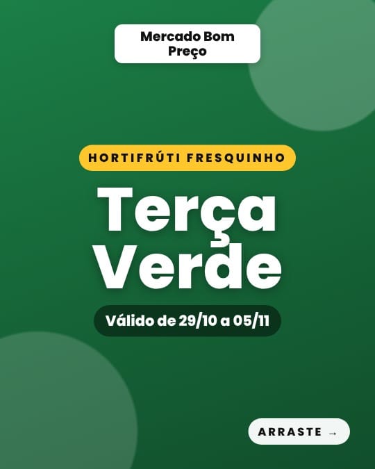 Fresh Verde: capa do carrossel